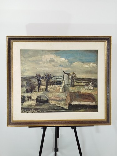 Tableau ancien signé par - ancien,,