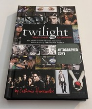 SIGNED by Catherine Hardwicke TWILIGHT Director's Notebook ~ Stephenie Meyer