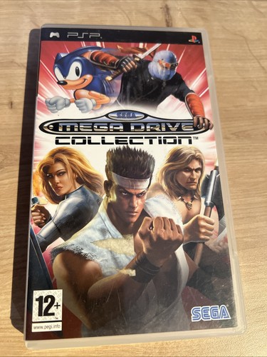 Sega megadrive collection psp - sega,