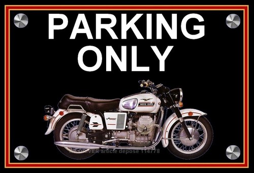 Plaque parking only - plaque,