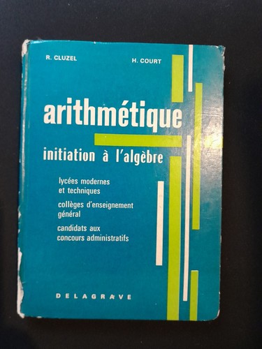 Manuel scolaire arithmétique - manuel,