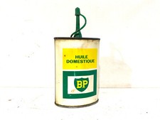 Ancien Bidon Burette d'Huile Automobile domestique BP collection garage