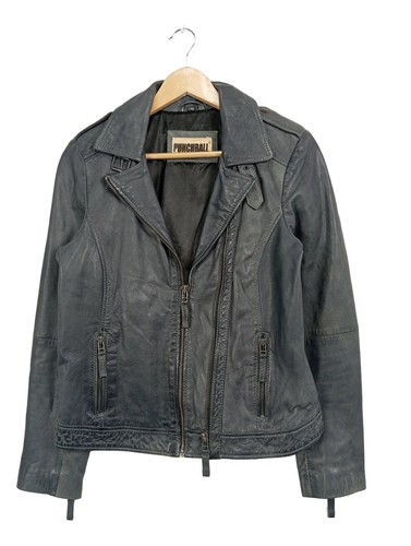 Punchball veste cuir - en, dames