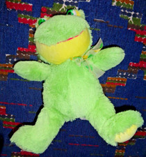 ST6/ DOUDOU PELUCHE GRENOUILLE
