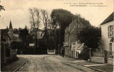 Old postcard Pont-de-BRIQUES La Route d'Esdigneul (376114)