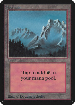 Magic mtg mountain - mtg,