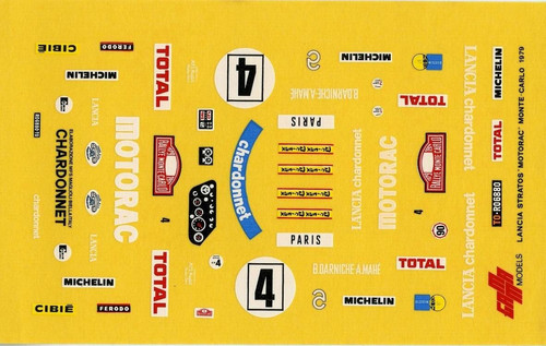 Gamma models lancia stratos - gamma,