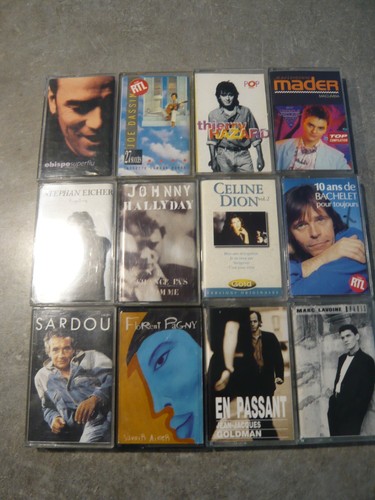 Lot cassettes audio - lot,