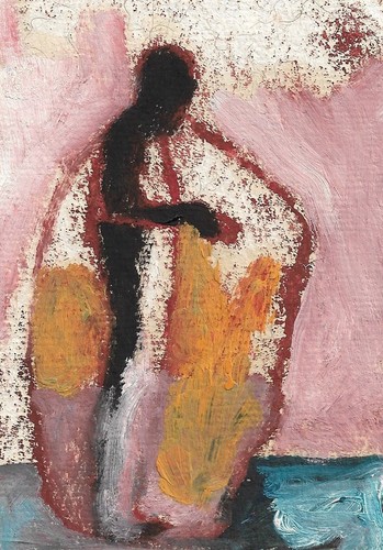Nabarus huile sur papier - nabarus,