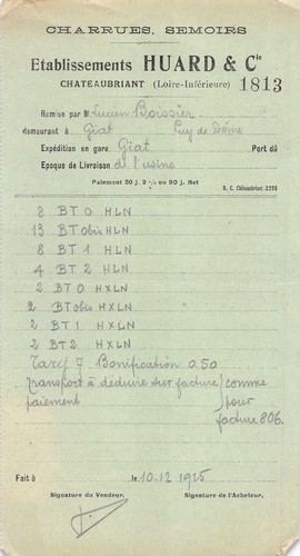 1925 charrues semoirs - charrues, ets
