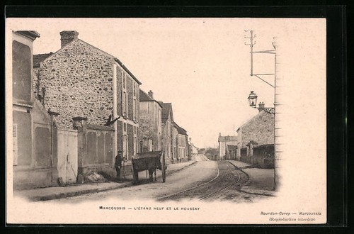 Cpa marcoussis ètang - marcoussis,,