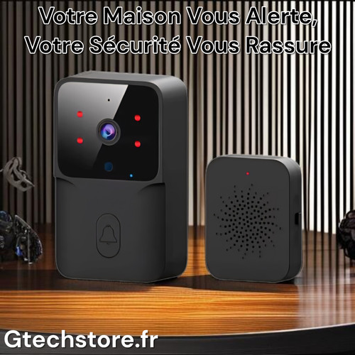 Sonnette video wifi - sonnette, fil