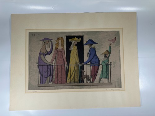 Lithographie originale signée