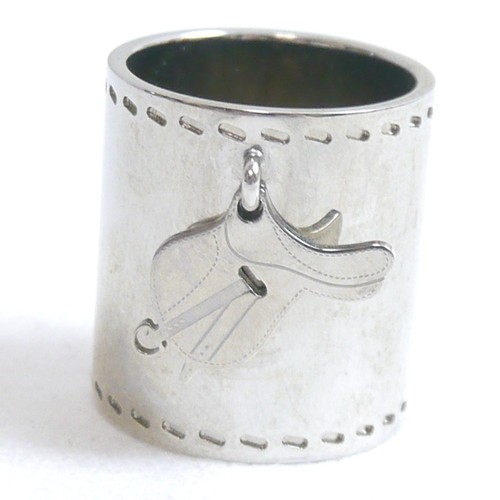 Authentique bague écharpe