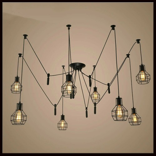 E27 vintage lustre cage - ,