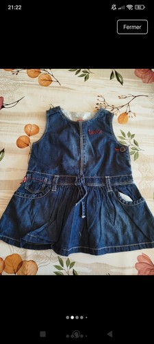 Levi robe fille en jean - levi's,