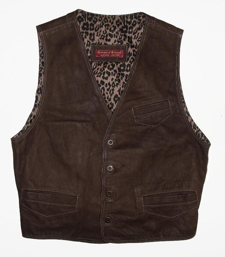 Gilet cuir homme - en,