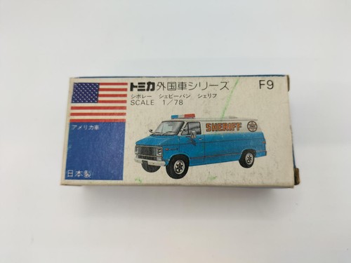 Tomica chevy van sheriff - chevy,