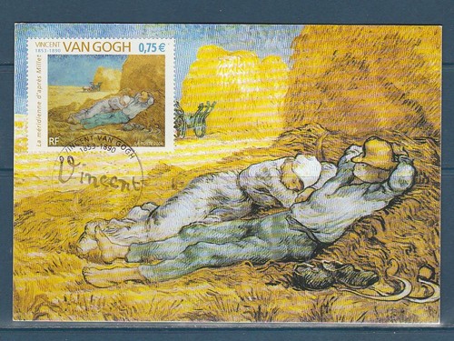 Carte 1er jour tableau la - 1er,
