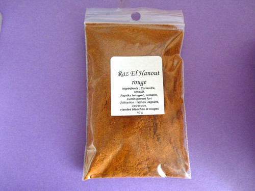 Raz hanout rouge g - rouge, 30