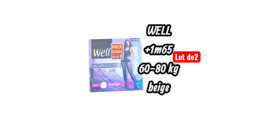 Well morphologie regular - morphologie, beige