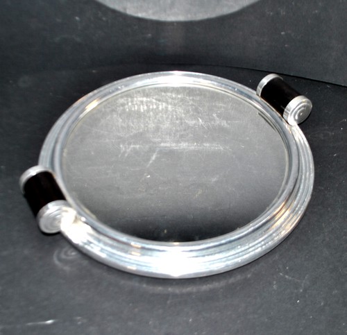 Plateau miroir art deco - plateau, en