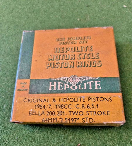 Piston ring hepolite 8640 - piston,