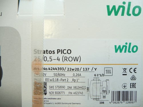 Wilo stratos pico 5 4 - -,