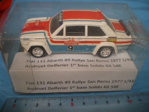Fiat 131 abarth rallye - 131, san