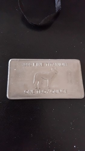 Lingot titane one troy - lingot,