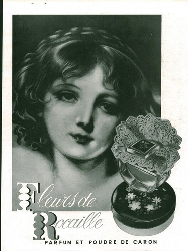 Publicité ancienne parfum