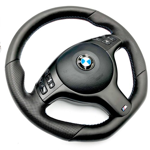 Volant cuir tuning aplatit - volant, en
