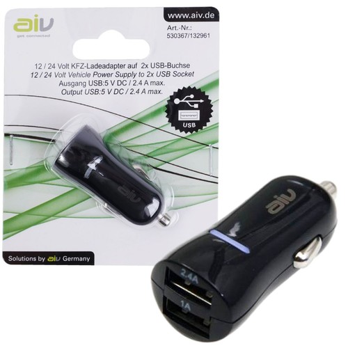Aiv chargeur auto double - chargeur, usb