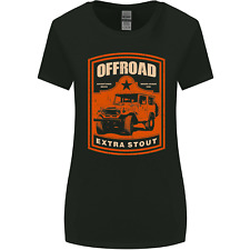 Offroad Extra Stout 4X4 Offroading Off Road Womens Wider Cut T-Shirt