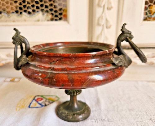 Napoleon iii coupe marbre - coupe, en