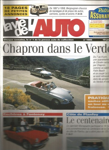 Vie auto n - la, l'auto