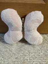 Handmade Antique Chenille Pink White Dot Butterfly Baby Child Room Decor