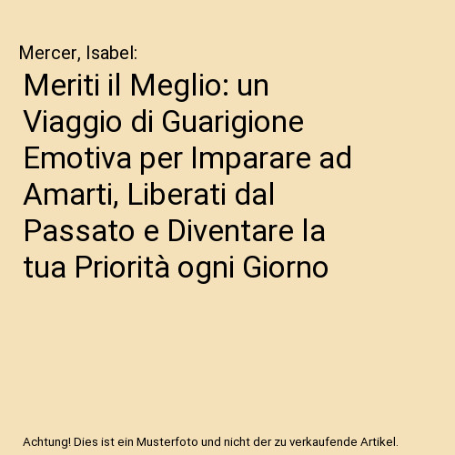 Meriti meglio un viaggio - meriti, il