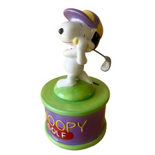 Tirelire Snoopy Golfeur
