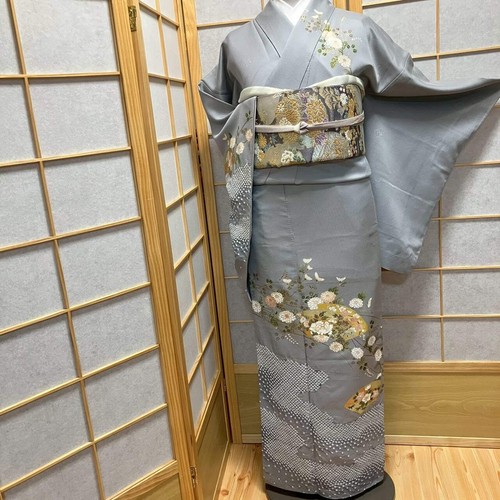 8464 kimono japonais vintage - japonais,