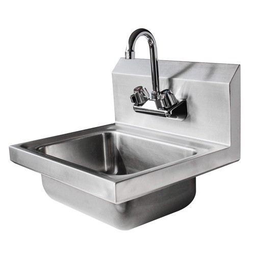 Lave mains mural inox - lave-mains,