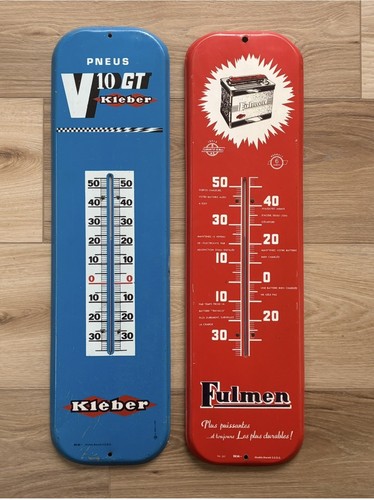 Lot thermomètres tôle - 2,