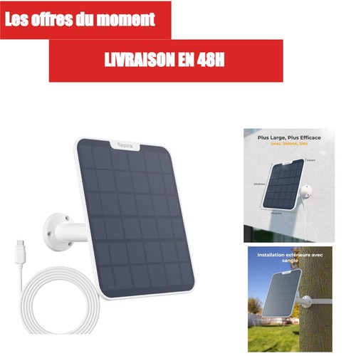 Reolink panneau solaire - panneau,