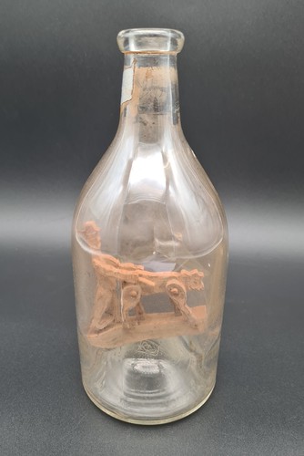 Bouteille ancienne eau vie - ancienne, de