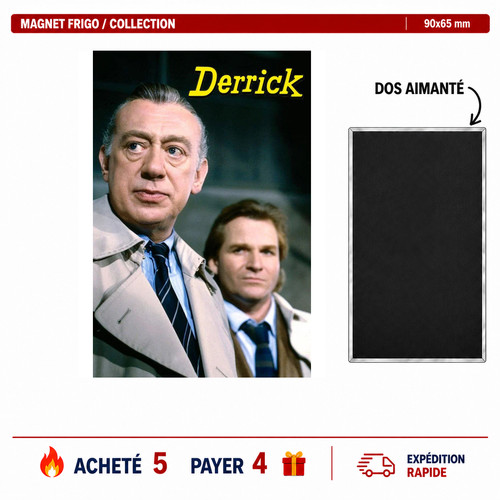 Magnet frigo derrick - derrick, série