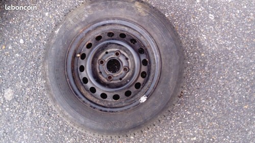 Jante tole peugeot - 1, pneu
