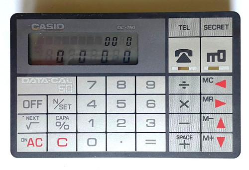 Rare calculatrice répertoire - rare, calculatrice-répertoire