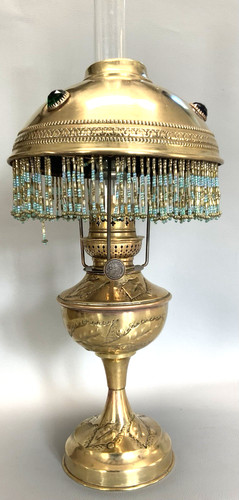 Jolie lampe pétrole dite - pétrole,