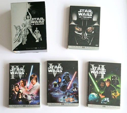 Star wars trilogie - star,
