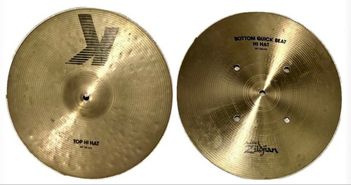 Paire cymbales zildjian a - de,
